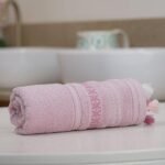 مناشف قطن 100% زهري - Luxury Echo