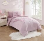 ⁦طقم لحاف شتوي زهري - Papillon⁩ - الصورة ⁦2⁩