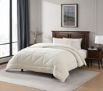 طقم لحاف شتوي مجوز جاكارد فلانيل - SNUG