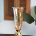 فازة زجاج قاعدة ألمنيوم - Juvale Vase