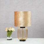 مصباح طاولة معدني - Nickel