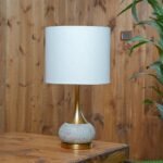 مصباح طاولة زجاج - Gourd