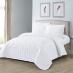 طقم شراشف كينج - Geotess White