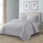 طقم شراشف كينج - Geotess Grey