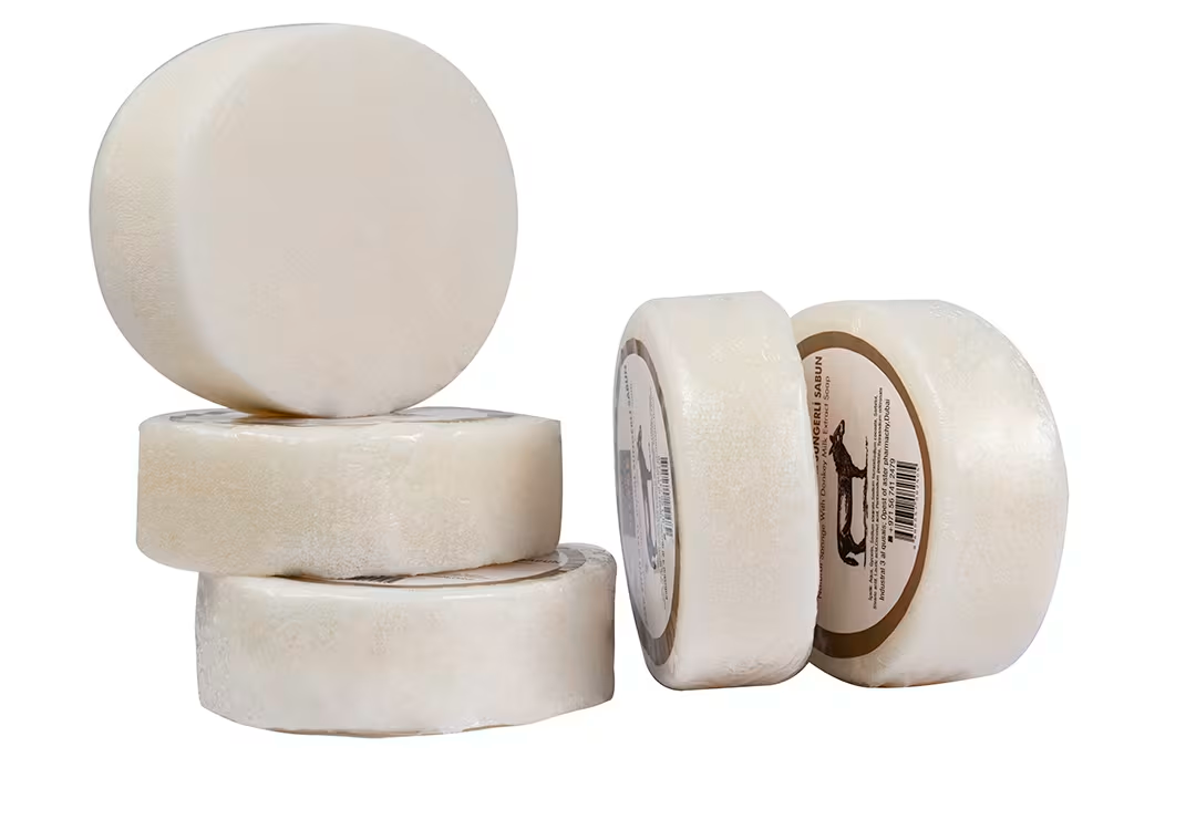 ⁦صابون الإسفنج الطبيعي - حليب الحمار⁩ - الصورة ⁦1⁩