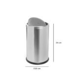 ⁦سلة نفايات ستانلس 9 لتر - VITA⁩ - الصورة ⁦2⁩