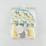 ⁦طقم منشفة وبشاكير عدد 6 حديث الولادة⁩ - الصورة ⁦4⁩