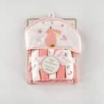 ⁦طقم منشفة وبشاكير عدد 6 حديث الولادة⁩ - الصورة ⁦5⁩