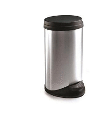 سلة مهملات دعسة دائري 30 لتر