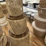 طقم اسكملات قش 2 قطعة