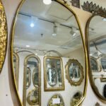 مرآة هندي بيضاوي