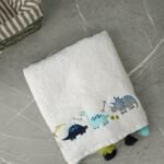 منشفة قطن -ديناصور