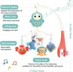 ⁦تعليقة سرير بيبي مع موسيقى متحركة مع تحكم⁩ - الصورة ⁦2⁩