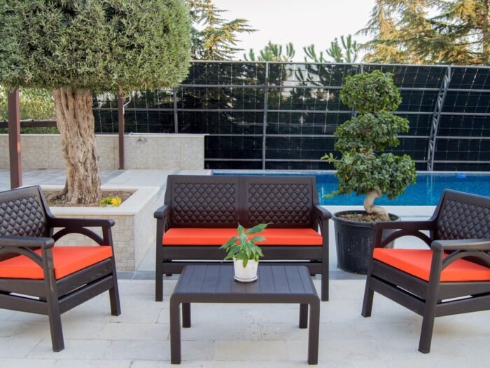 طقم كنب ديفا 4 مقاعد سكني - Diva