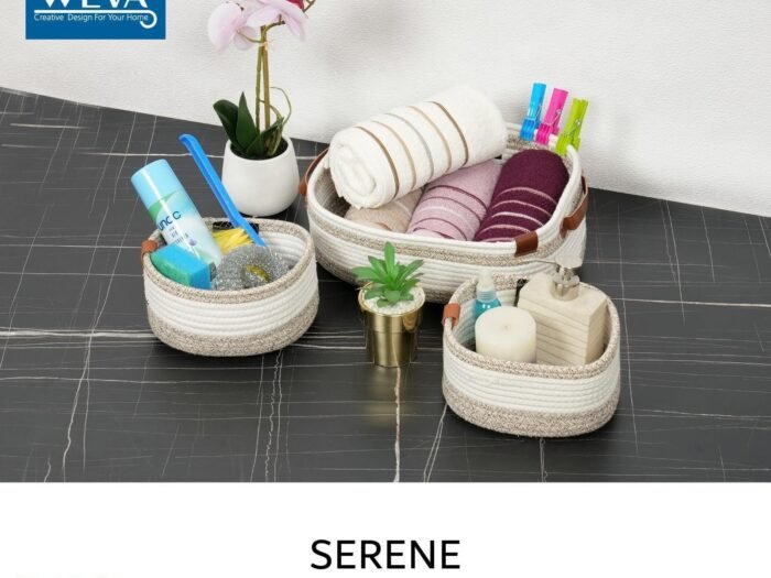 طقم سلات قطن - Serene