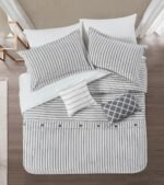 ⁦طقم لحاف كينج 8 قطع سكني - Raylan⁩ - الصورة ⁦3⁩