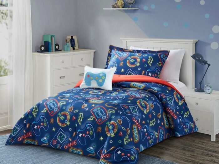 طقم لحاف صيفي مفرد ونص - Level Up