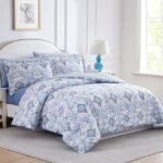 طقم لحاف مجوز 4 قطع أزرق - Vienna