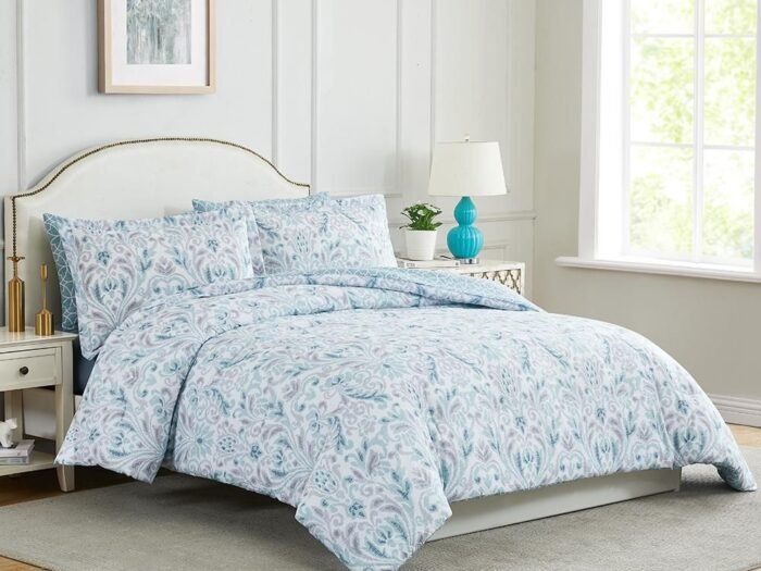 طقم لحاف مجوز 4 قطع أخضر - Stratford