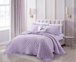 طقم لحاف مفرد 4 قطع ليلك - Camilla