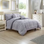 طقم لحاف كينج 8 قطع سكني - Cal King