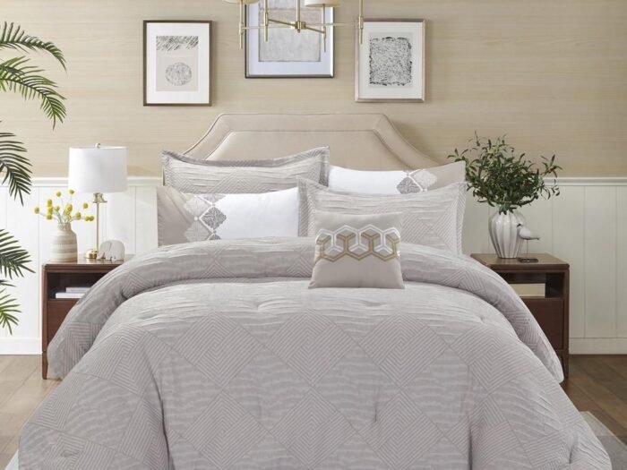 طقم لحاف كينج 7 قطع تاوبي - Geotile