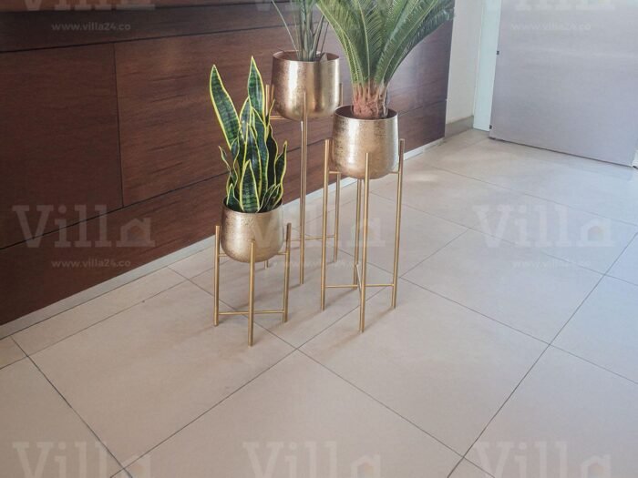 قوار معدني مع ستاند ذهبي - Enclave