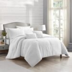 طقم بحاف كينج 8 قطع أبيض - Demion