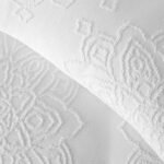 ⁦طقم بحاف كينج 8 قطع أبيض - Demion⁩ - الصورة ⁦4⁩