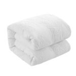 ⁦طقم بحاف كينج 8 قطع أبيض - Demion⁩ - الصورة ⁦3⁩