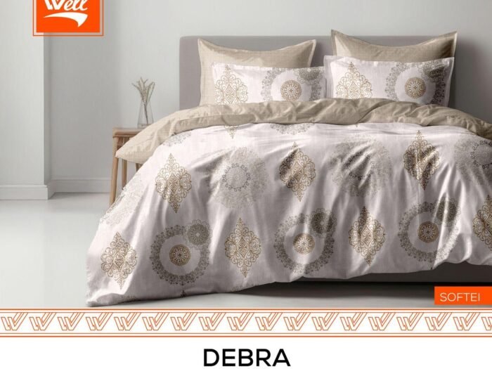 طقم ملاحف صيفي مايكروفيبر - Debra