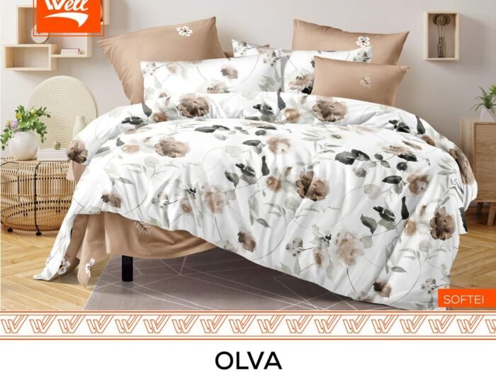 طقم ملاحف صيفي مايكروفيبر - Olva