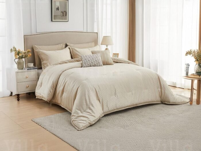 طقم لحاف 8 قطع كينج بيج  - Galileo