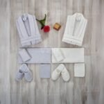 طقم ارواب 12 قطعة سكني وكريم - LUX