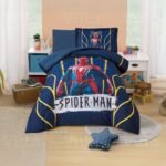 طقم لحاف أطفال مفرد صيفي 4 قطع - سبايدر مان