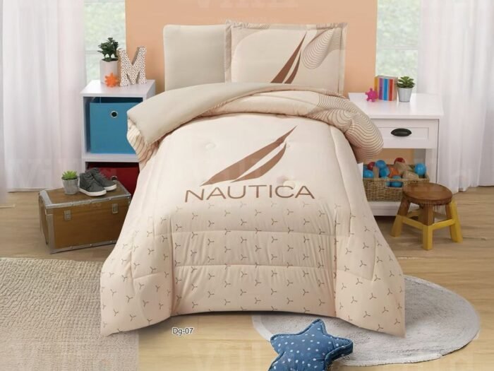 طقم لحاف أطفال مفرد صيفي 4 قطع - Nautica