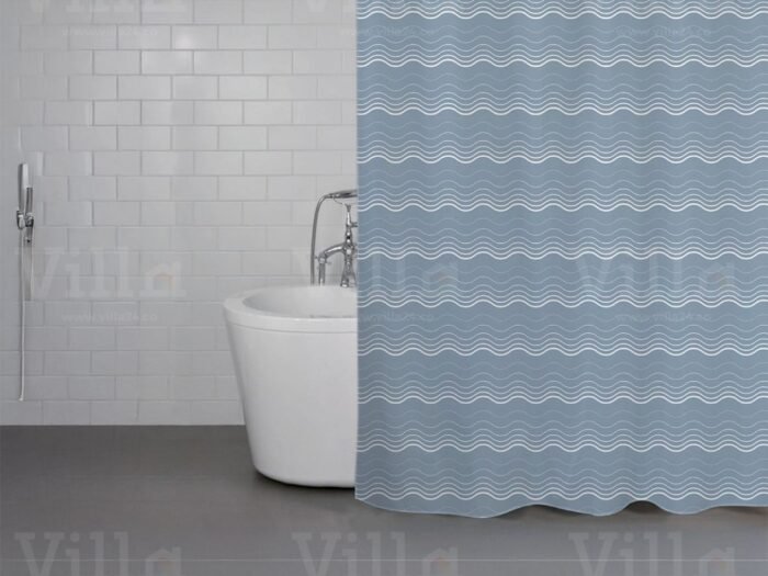 برداية حمام - Delicate waves ازرق