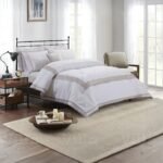 طقم لحاف قطن 100% كينج موكا - Charm