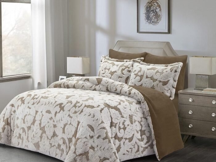 طقم اللحاف كينج - Thassos Taupe