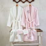 طقم ارواب 10 قطع قطن تركي - زهر وكريم