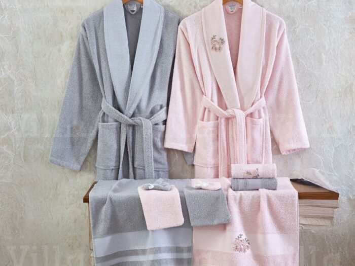 طقم ارواب 10 قطع قطن تركي - زهر وسكني