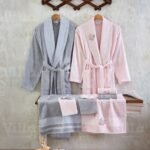 طقم ارواب 10 قطع قطن تركي - زهر وسكني