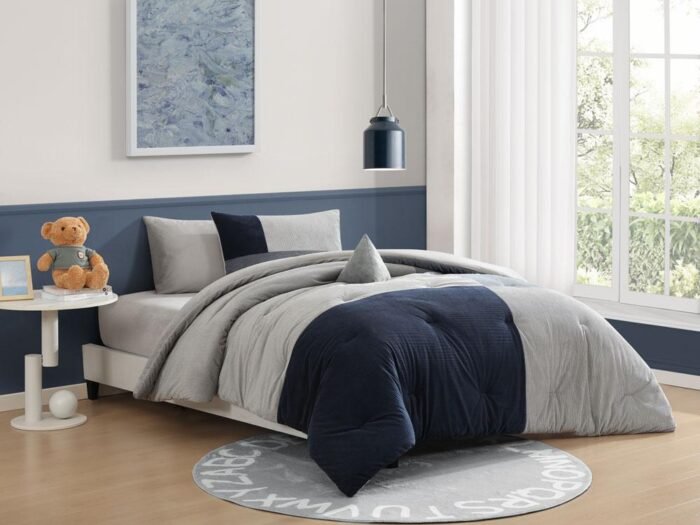 طقم اللحاف شتوي مفرد ونص  - Cordee