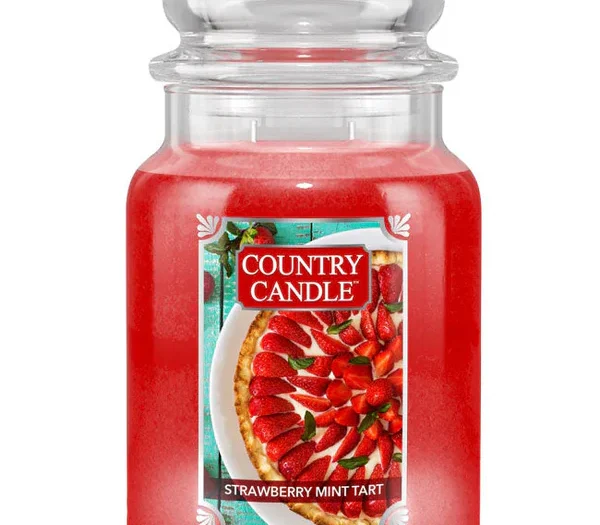شمع  - Strawberry Mint Tart