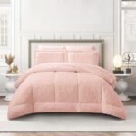 طقم لحاف شتوي فليز زهري - FLORIVA