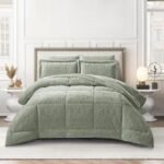 طقم لحاف شتوي فليز أخضر - FLORIVA