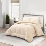 ⁦طقم لحاف شتوي فليز أوف وايت كينج - FLORIVA⁩ - الصورة ⁦10⁩