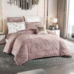 طقم اللحاف شتوي موكا كينج - Eva