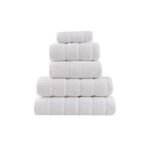 بشكير فندقي ابيض قطن فاخر 100%  - HOTEL