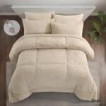 ⁦طقم لحاف شتوي أبيض كينج  - ALIBINA⁩ - الصورة ⁦2⁩